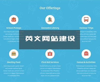 英文网站建设 的图像结果